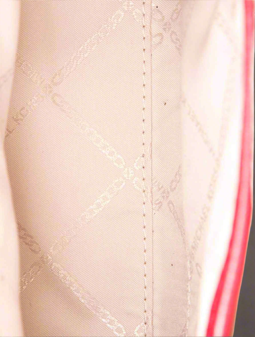 MICHAEL KORS DOME LOGO ONLINE STRIPE CROSSBODY