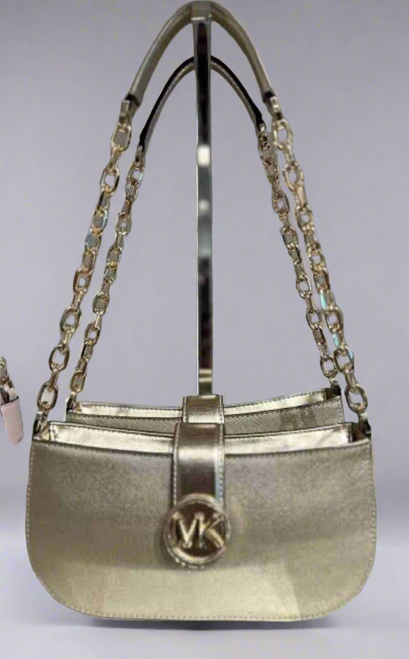 MICHAEL KORS CARMEN POUCHETTE SHOULDER BAG ONLY