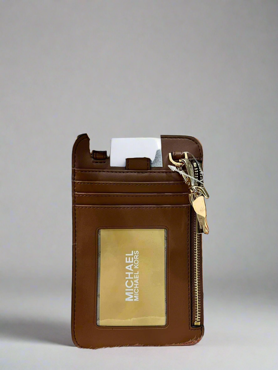 MICHAEL KORS LOGO SMARTPHONE CROSSBODY