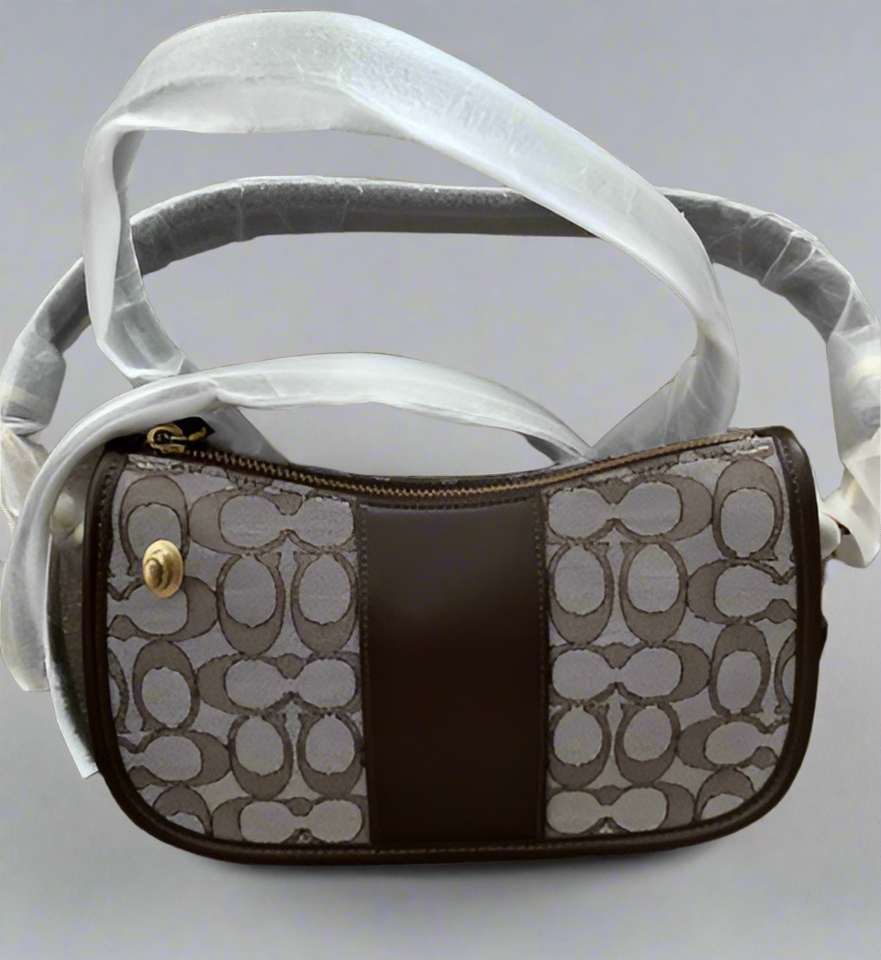 Coach Jacquard Swinger Shoylder Bag/Crossbody