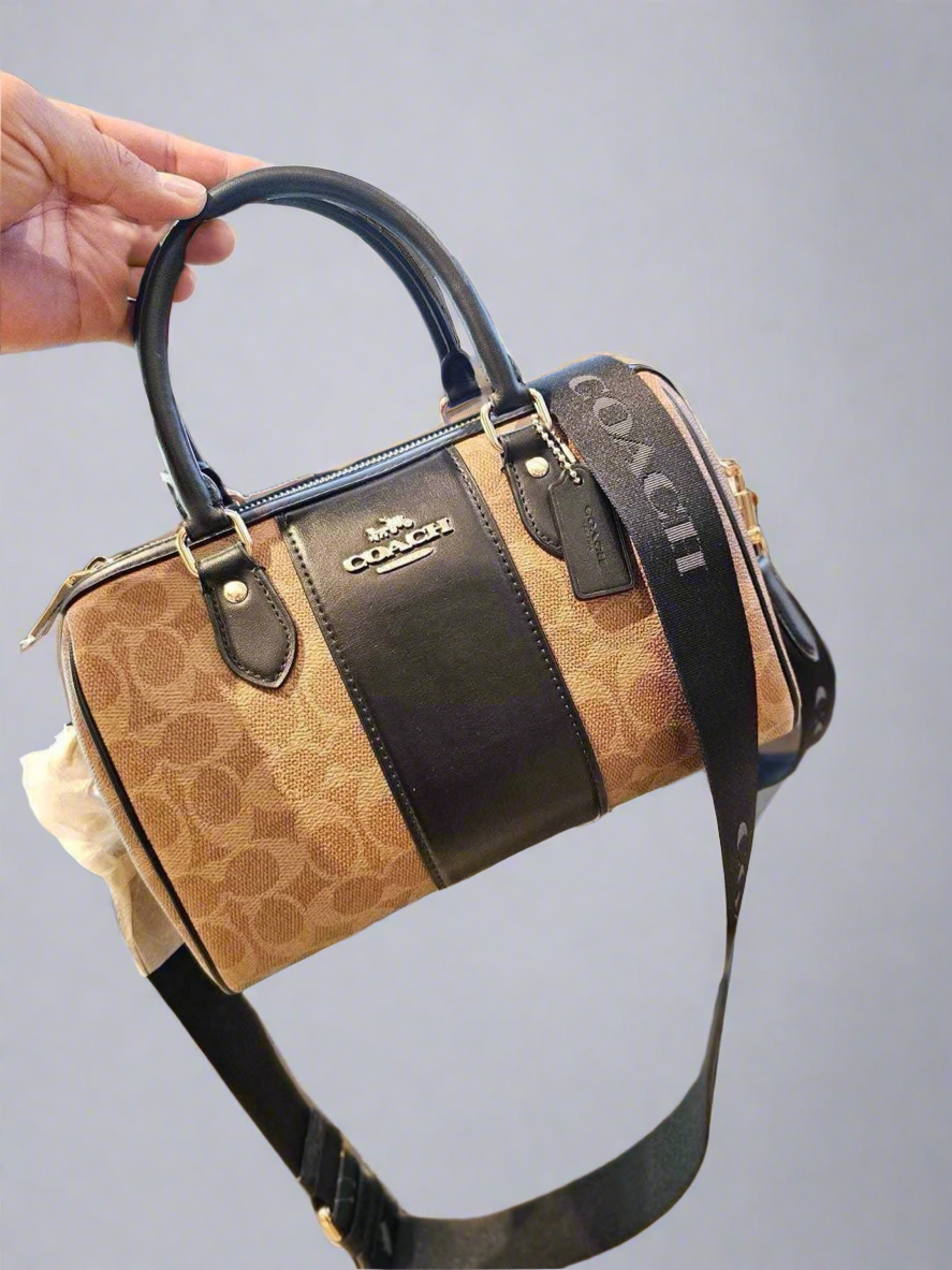 Coach Rowan Satchel Colorblock