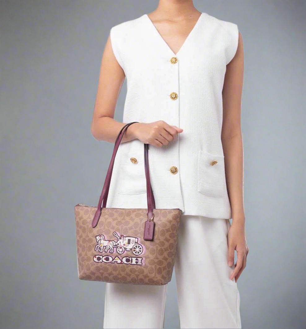 Coach Fiona Zip Tote Bag