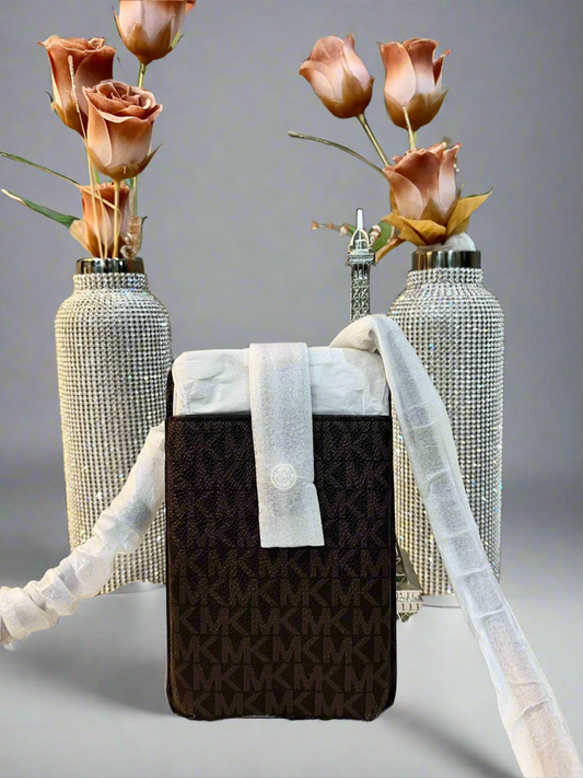 MICHAEL KORS LOGO SMARTPHONE CROSSBODY