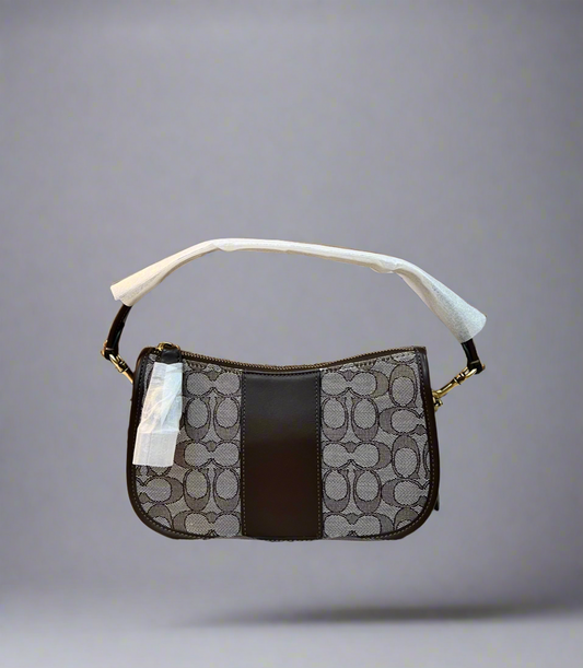 Coach Jacquard Swinger Shoylder Bag/Crossbody