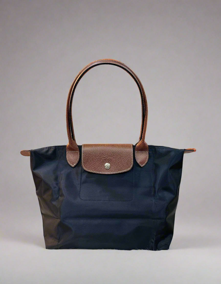 LONGCHAMP MEDIUM LE PLIAGE TOTE BAG - BLACK
