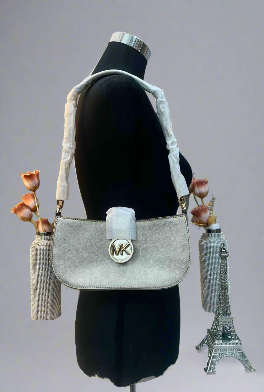 MICHAEL KORS CARMEN POUCHETTE SHOULDER BAG ONLY