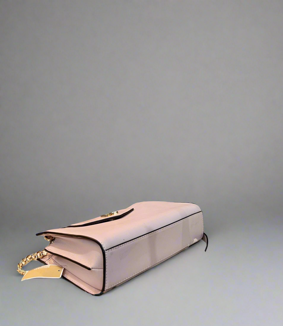 NWT MICHAEL KORS MOTT CLUTCH CROSSBODY BAG - BLOSSOM PINK