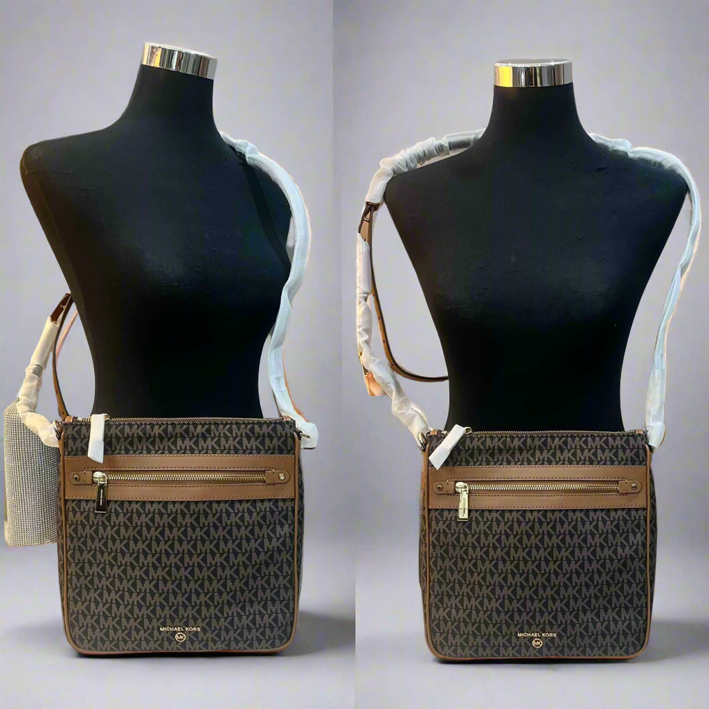 MICHAEL KORS CHARM NORTH/SOUTH CROSSBODY