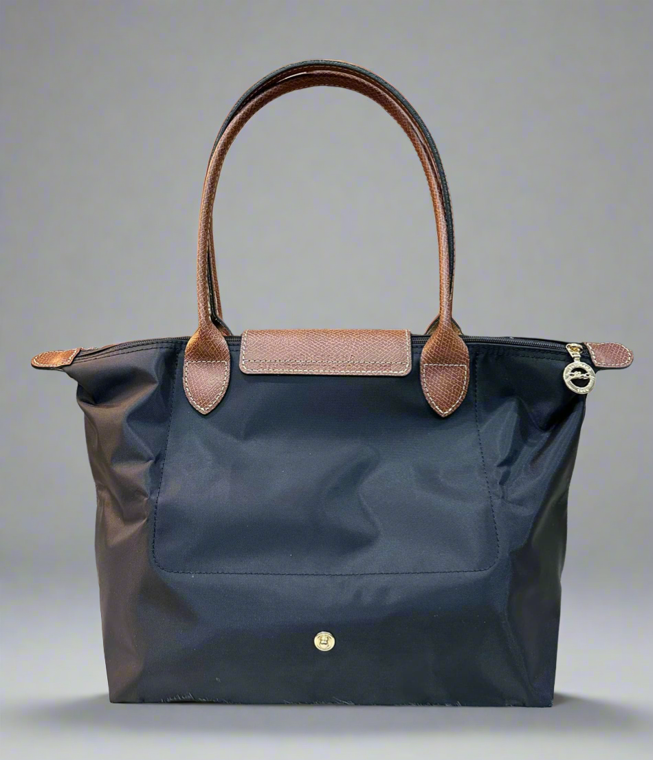 LONGCHAMP MEDIUM LE PLIAGE TOTE BAG - BLACK