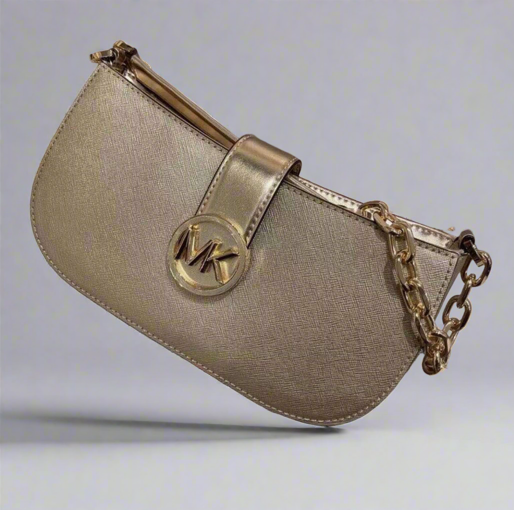 MICHAEL KORS CARMEN POUCHETTE SHOULDER BAG ONLY