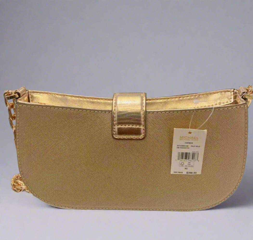 MICHAEL KORS CARMEN POUCHETTE SHOULDER BAG ONLY
