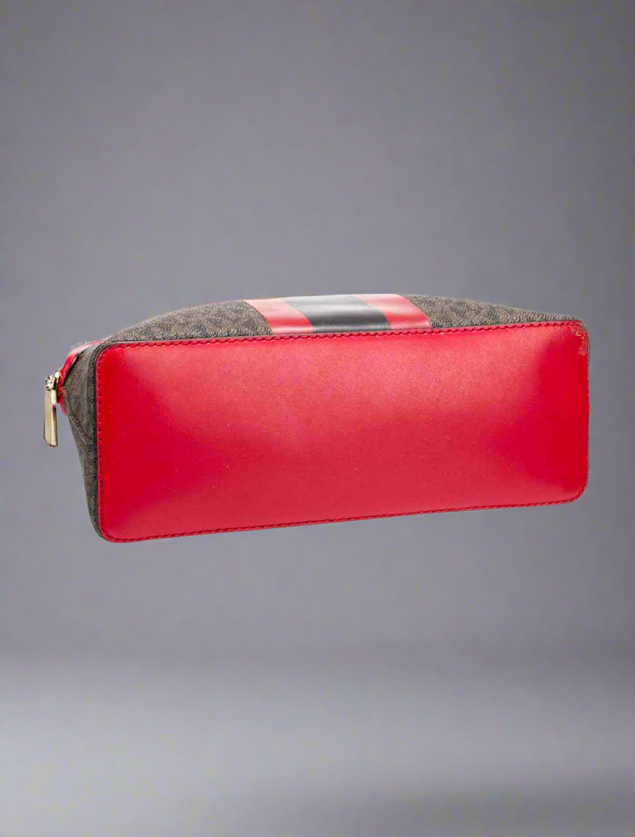 MICHAEL KORS DOME LOGO ONLINE STRIPE CROSSBODY