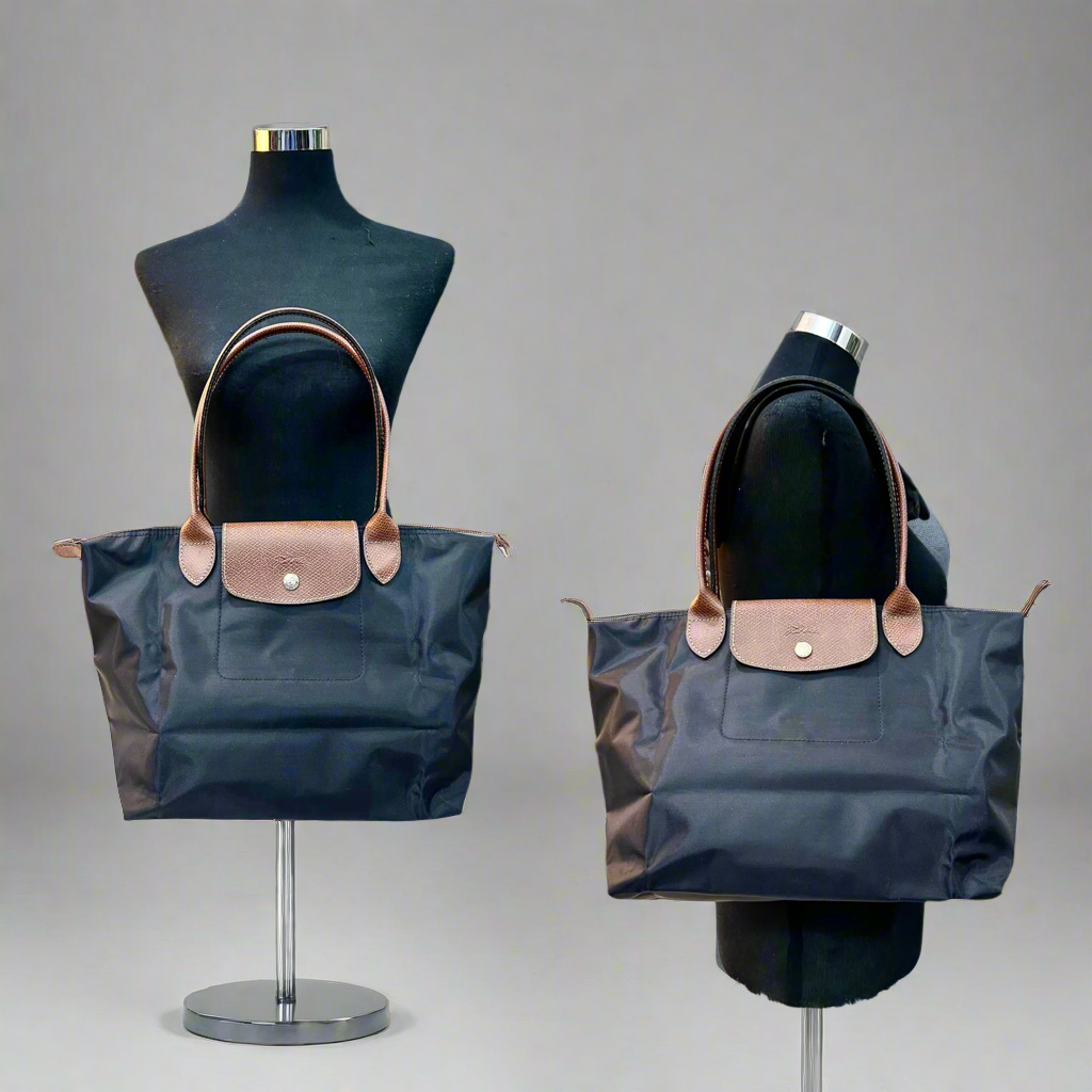 LONGCHAMP MEDIUM LE PLIAGE TOTE BAG - BLACK