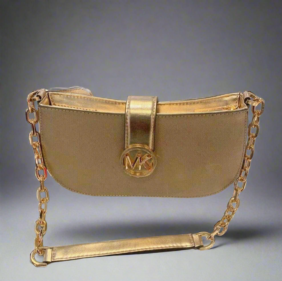 MICHAEL KORS CARMEN POUCHETTE SHOULDER BAG ONLY