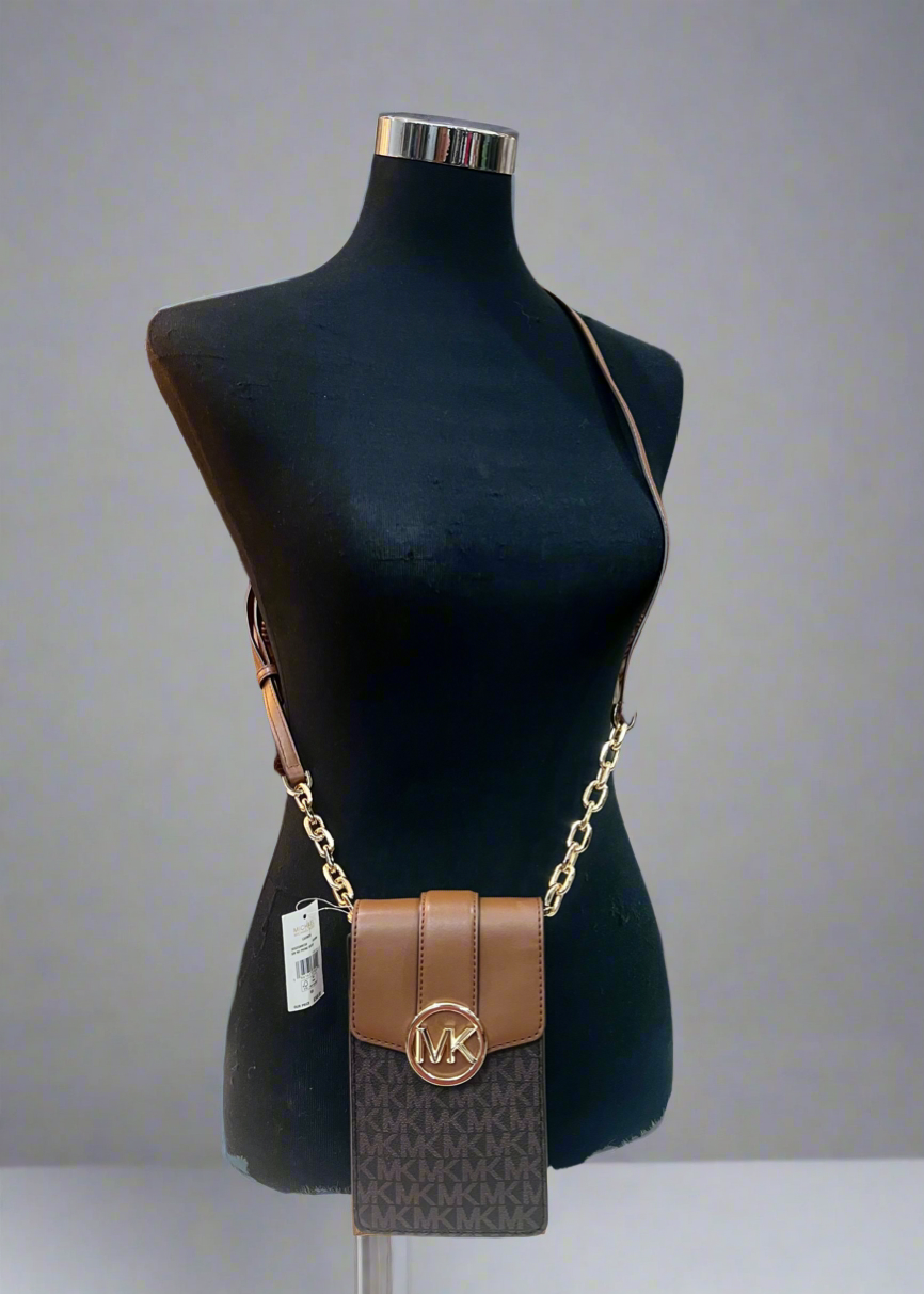 MICHAEL KORS CARMEN PHONE CROSSBODY